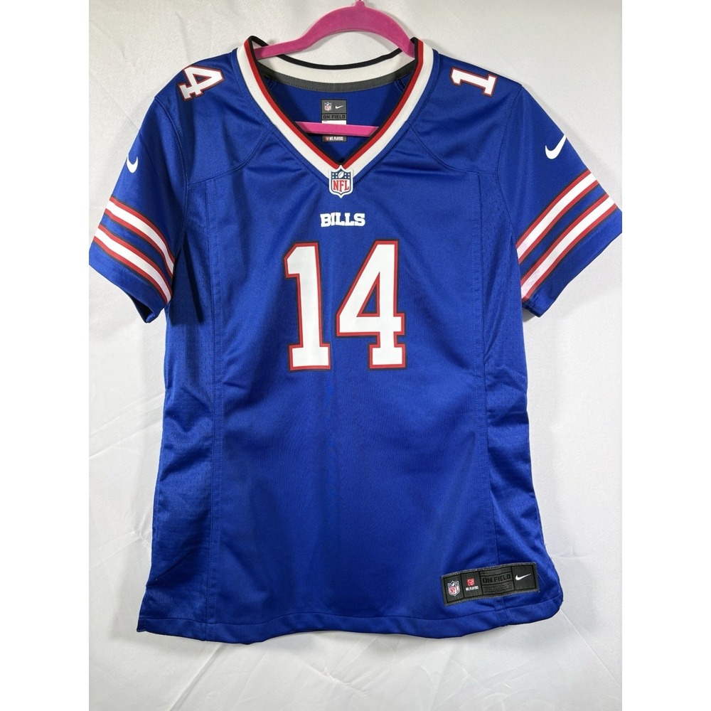 Nike on field jersey size L womans buffalo bills # 14 stefan diggs
